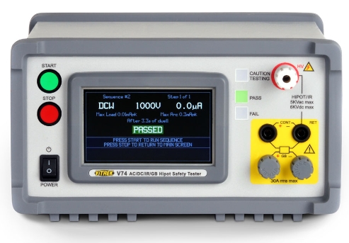 Vitrek V7X系列經(jīng)濟(jì)型AC/DC/IR/GB耐壓測試儀
